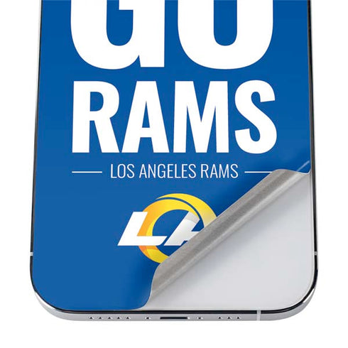 NFL Los Angeles Rams Team Motto iPhone 12 Pro Max Skin